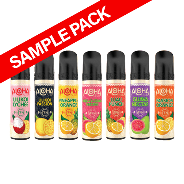 Aloha Sun TFN Disposable Sample Pack