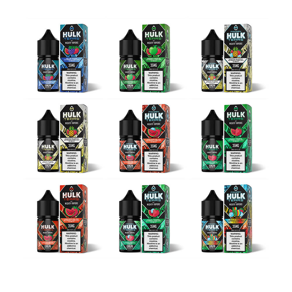 Hulk Tears Salt Series E-Liquid 30mL - Salt Nic