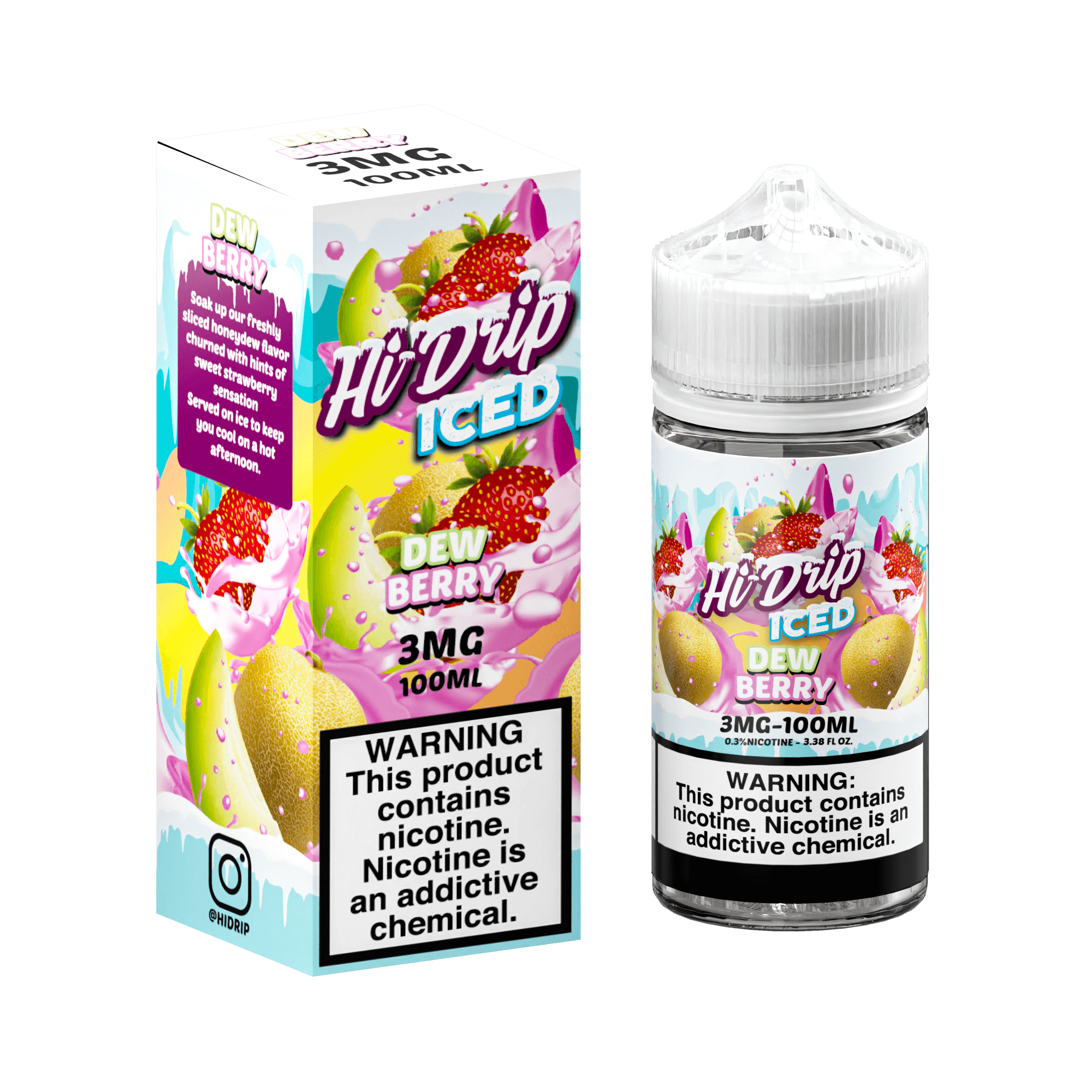 Hi-Drip Series E-Liquid 100mL - Freebase - Image 38