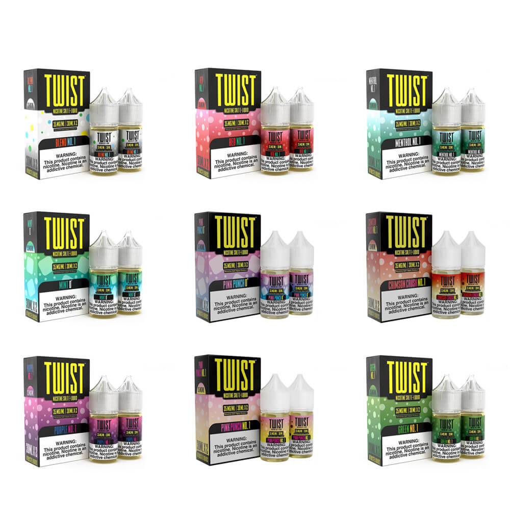 Twist Salts Series E-Liquid 60mL - Salt Nic - 30mL 2-Pack - Image 78