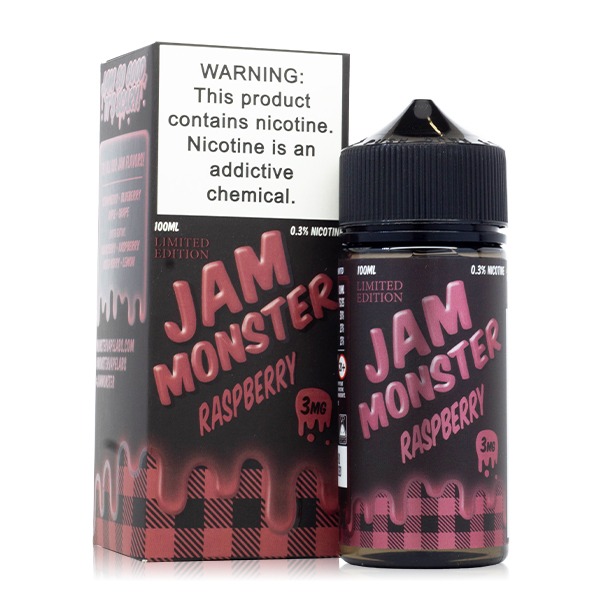 Jam Monster Series E-Liquid 100mL - Freebase - Original, Ice, Lemonade, Etc. - Image 162
