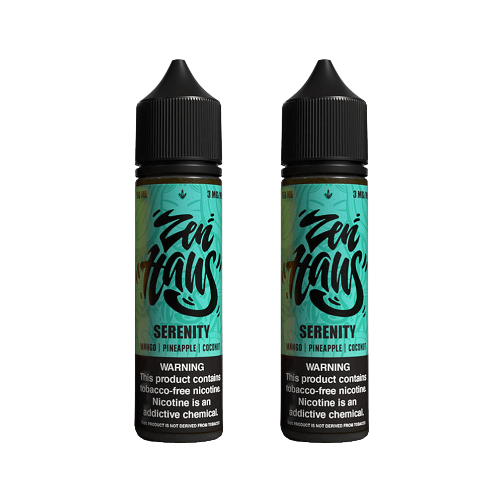Zen Haus Series E-Liquid 120mL - Freebase - 60mL 2-Pack - Image 28