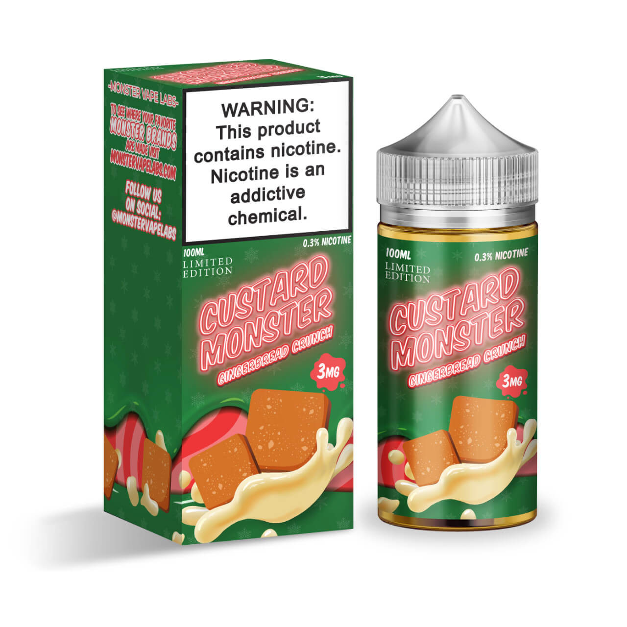 Jam Monster Series E-Liquid 100mL - Freebase - Original, Ice, Lemonade, Etc. - Image 13