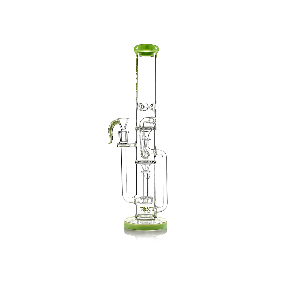 MKGlass TX44 Toxic Straight Shooter 16 in Water Pipe - Image 3