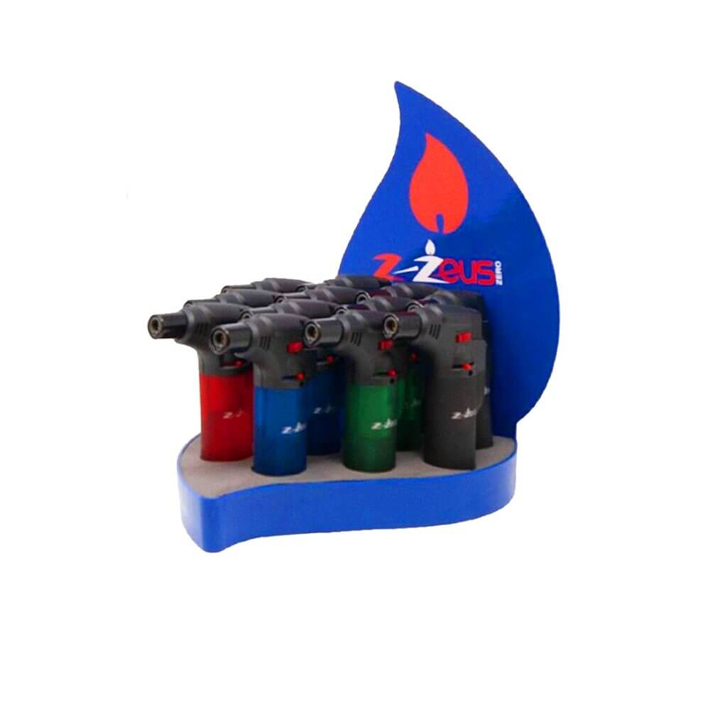 Newport Z-Zues Micro Torch Lighters - 12pc Display - Image 3
