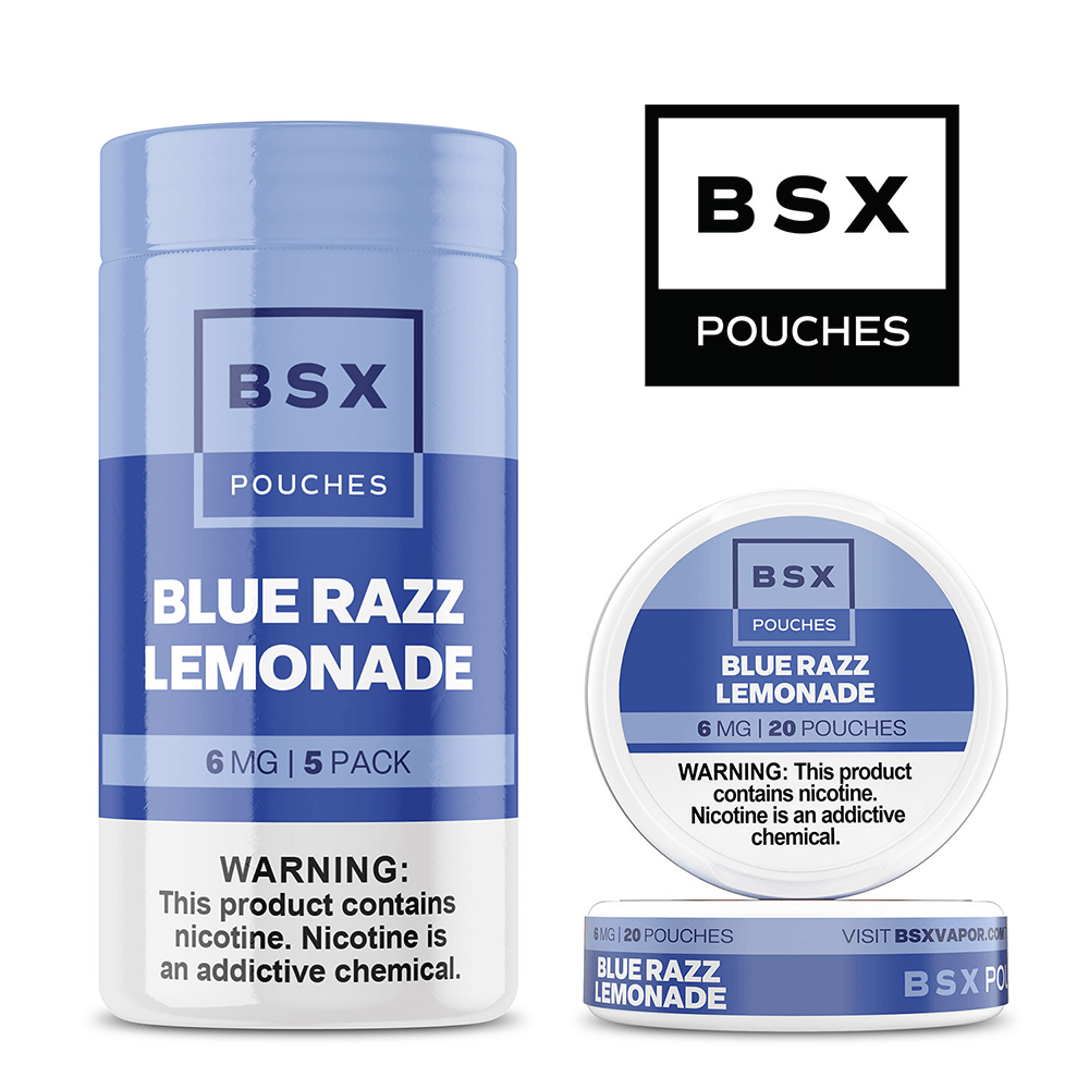 BSX Vapor Nicotine Pouches - 20ct Can- 5-Can Pack - Image 3