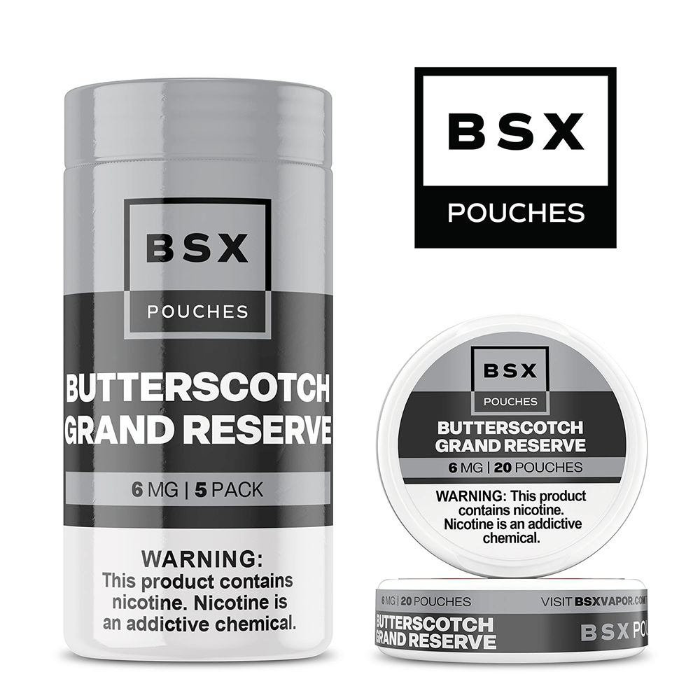 BSX Vapor Nicotine Pouches - 20ct Can- 5-Can Pack - Image 7
