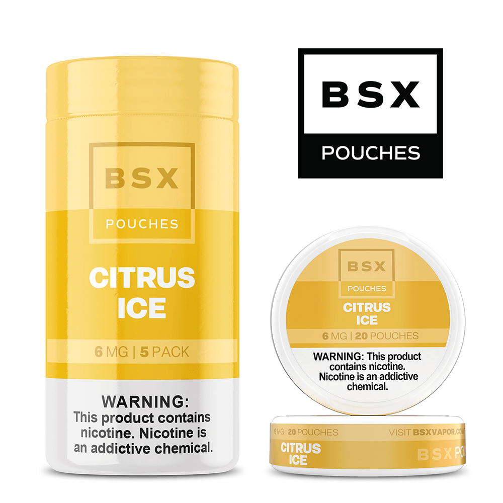 BSX Vapor Nicotine Pouches - 20ct Can- 5-Can Pack - Image 11