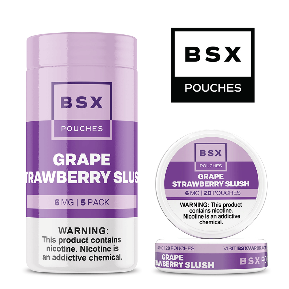 BSX Vapor Nicotine Pouches - 20ct Can- 5-Can Pack - Image 14