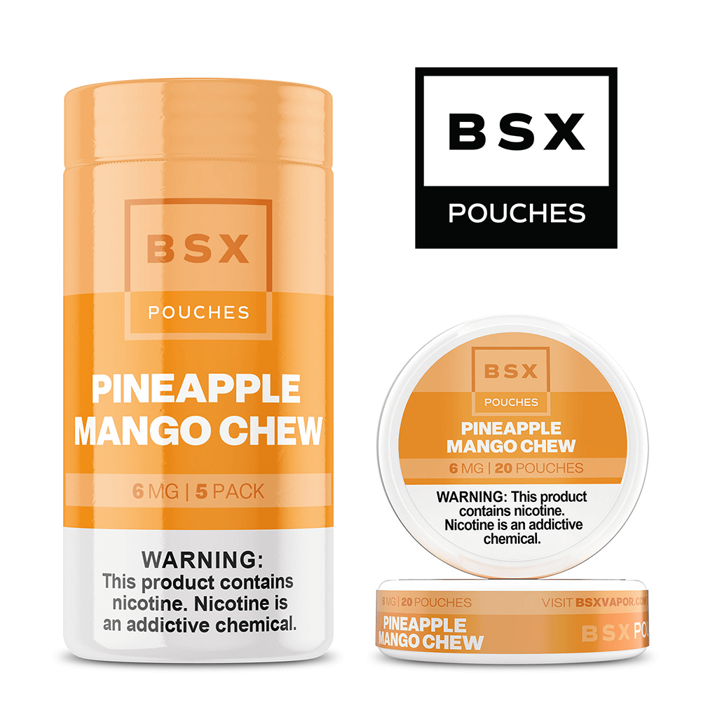 BSX Vapor Nicotine Pouches - 20ct Can- 5-Can Pack - Image 16