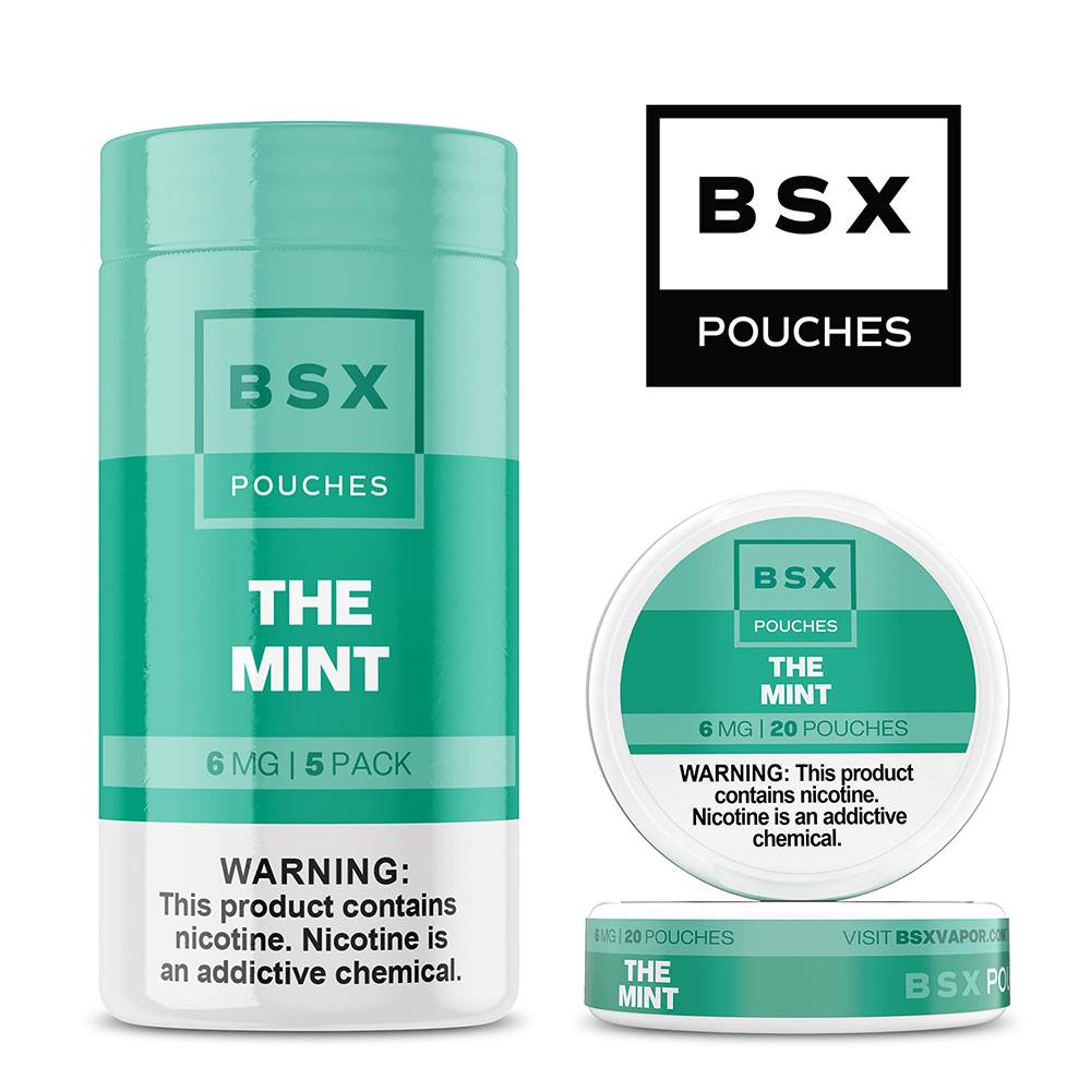 BSX Vapor Nicotine Pouches - 20ct Can- 5-Can Pack - Image 20